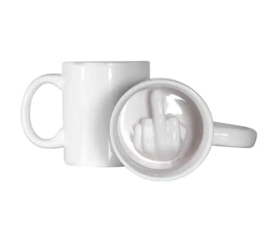 Ceramic Middle Finger Mug
