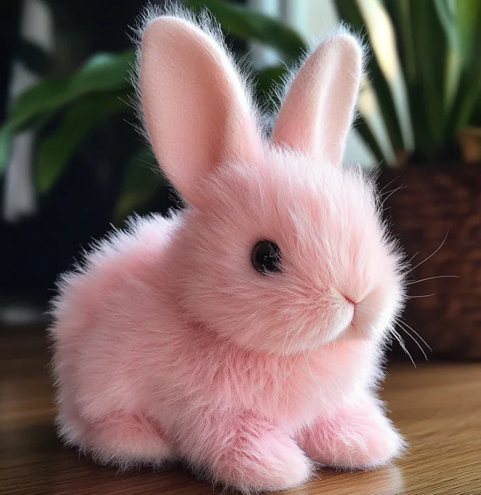 Electric Realistic Rabbit Plush