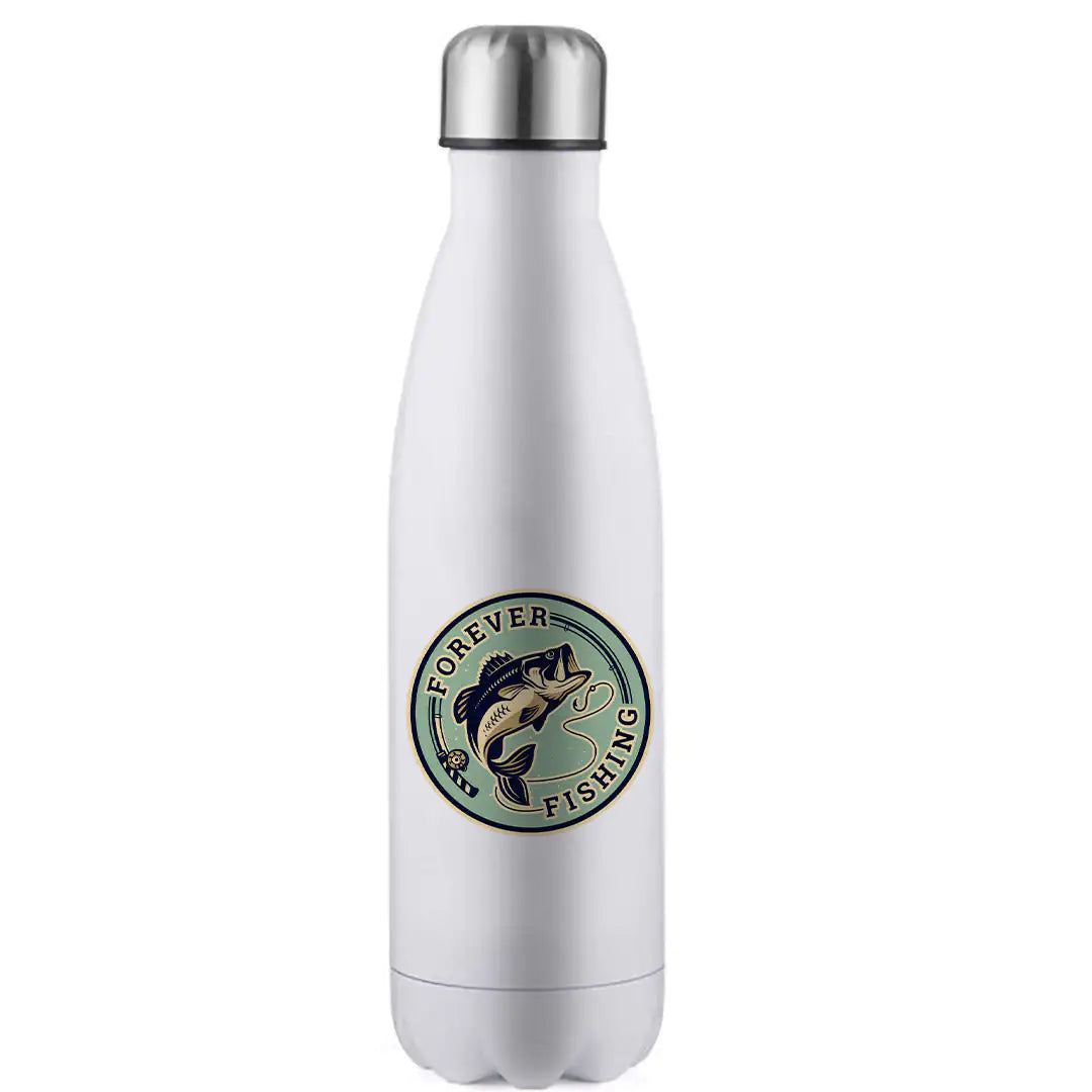 Forever Fishing' Stainless Steel Water Bottle